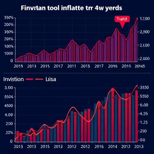Gr&radic;&deg;ficos financieros mostrando tendencias de inflaci&radic;&ge;n y estrategias de inversi&radic;&ge;n.