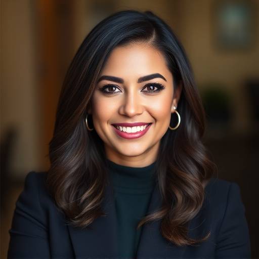 Retrato profesional de Elena S치nchez, Consultora Senior de Marketing