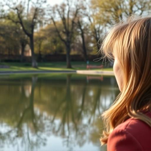 Una persona reflexionando sobre su trayectoria profesional con la ayuda de un coach en un parque de Madrid